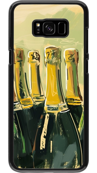 Samsung Galaxy S8+ Case Hülle - Champagne Malerei