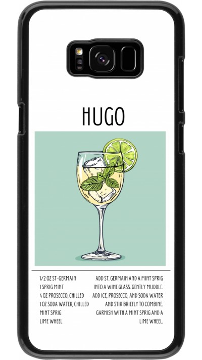 Samsung Galaxy S8+ Case Hülle - Cocktail Rezept Hugo