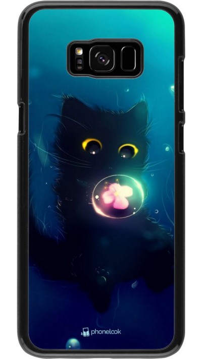 Hülle Samsung Galaxy S8+ - Cute Cat Bubble