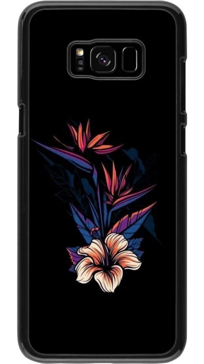 Hülle Samsung Galaxy S8+ - Dark Flowers