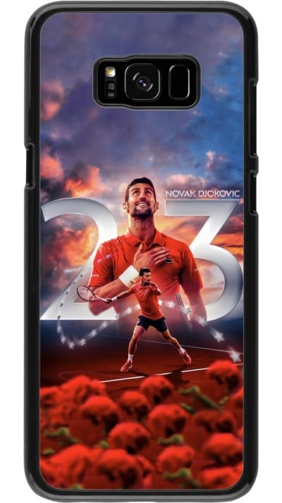 Samsung Galaxy S8+ Case Hülle - Djokovic 23 Grand Slam