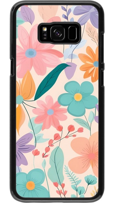 Samsung Galaxy S8+ Case Hülle - Easter 2024 spring flowers