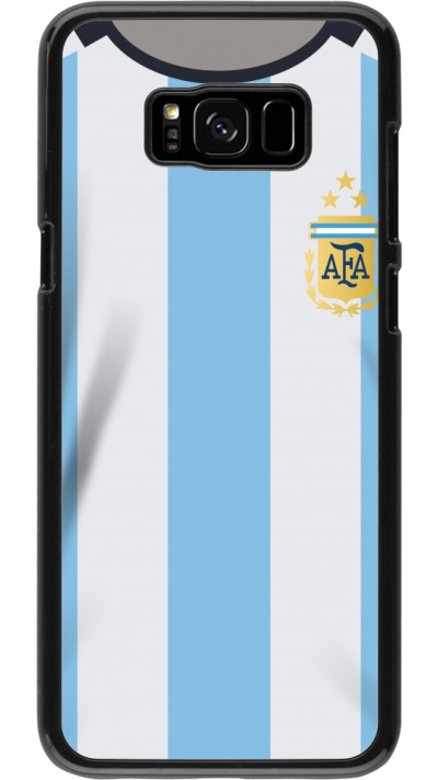 Coque Samsung Galaxy S8+ - Maillot de football Argentine 2022 personnalisable