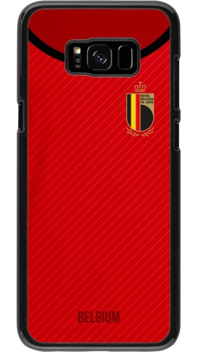 Coque Samsung Galaxy S8+ - Maillot de football Belgique 2022 personnalisable