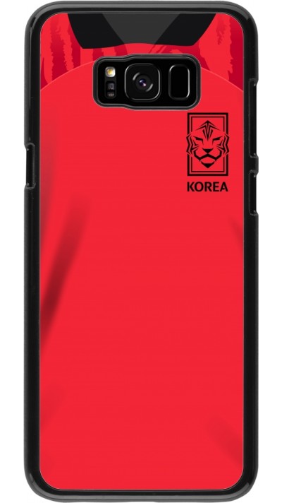 Coque Samsung Galaxy S8+ - Maillot de football Corée du Sud 2022 personnalisable