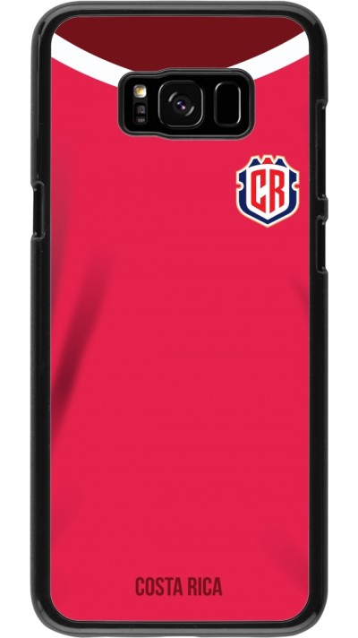 Coque Samsung Galaxy S8+ - Maillot de football Costa Rica 2022 personnalisable