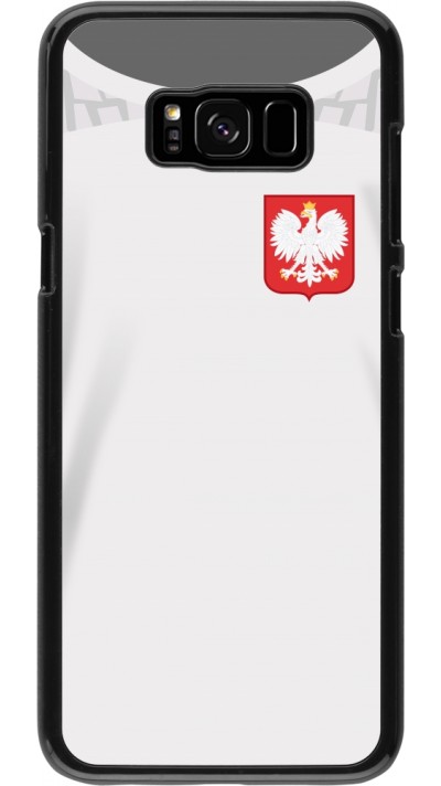 Coque Samsung Galaxy S8+ - Maillot de football Pologne 2022 personnalisable