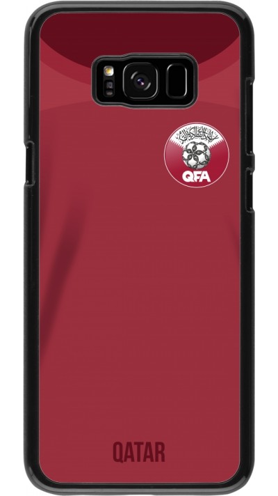 Coque Samsung Galaxy S8+ - Maillot de football Qatar 2022 personnalisable