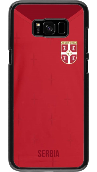 Samsung Galaxy S8+ Case Hülle - Serbien 2022 personalisierbares Fussballtrikot