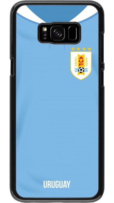 Coque Samsung Galaxy S8+ - Maillot de football Uruguay 2022 personnalisable