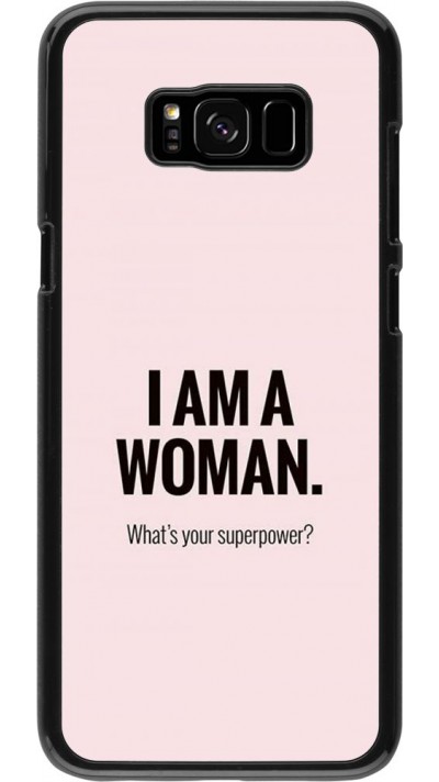 Coque Samsung Galaxy S8+ - I am a woman