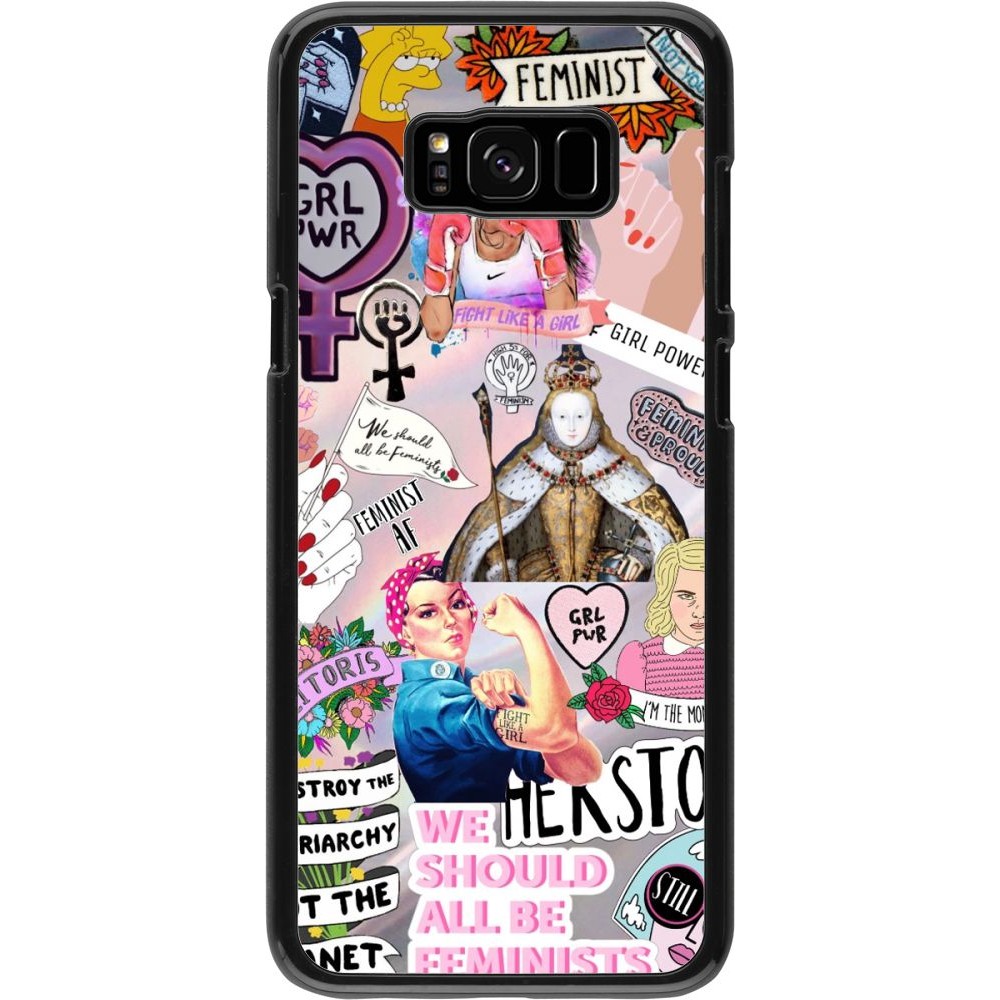 Coque Samsung Galaxy S8+ - Girl Power Collage