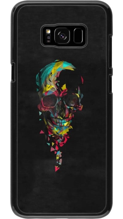Samsung Galaxy S8+ Case Hülle - Halloween 22 colored skull