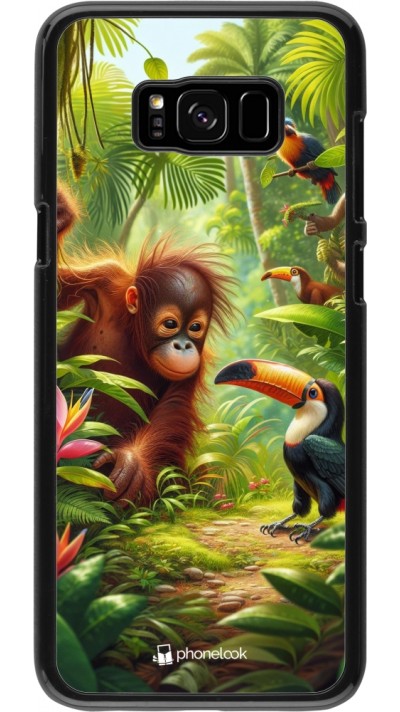 Coque Samsung Galaxy S8+ - Jungle Tropicale Tayrona