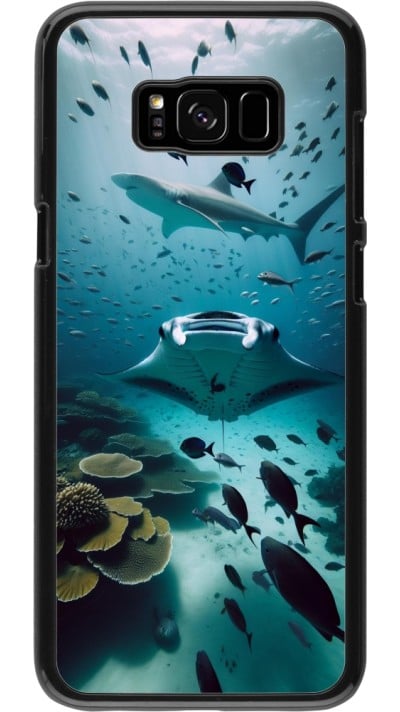 Coque Samsung Galaxy S8+ - Manta Lagon Nettoyage