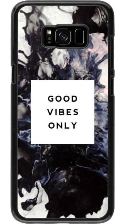 Coque Samsung Galaxy S8+ - Marble Good Vibes Only