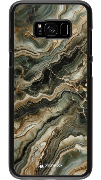 Samsung Galaxy S8+ Case Hülle - Oliv Marmor