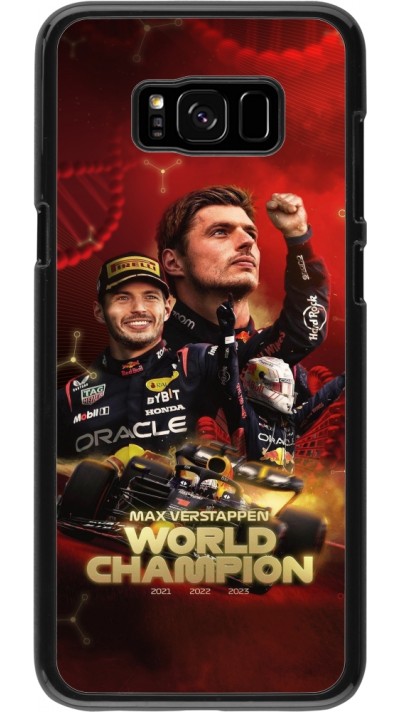 Coque Samsung Galaxy S8+ - Max Verstappen Champion 2023