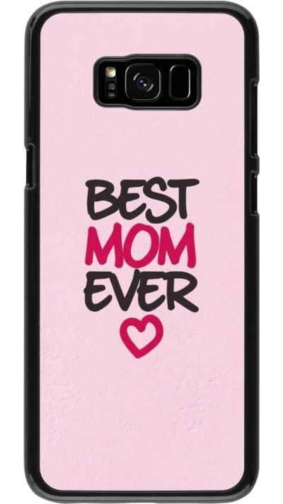 Samsung Galaxy S8+ Case Hülle - Mom 2023 best Mom ever pink