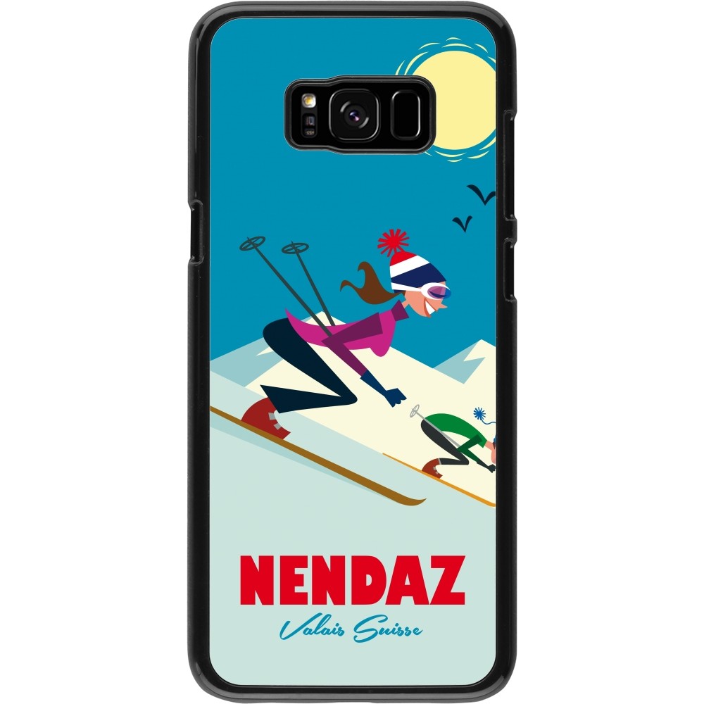 Coque Samsung Galaxy S8+ - Nendaz Ski Downhill