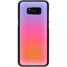 Samsung Galaxy S8+ Case Hülle - Orange Pink Blue Gradient