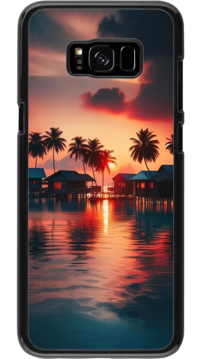 Samsung Galaxy S8+ Case Hülle - Paradies Malediven