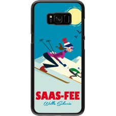 Coque Samsung Galaxy S8+ - Saas-Fee Ski Downhill