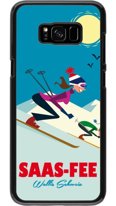 Coque Samsung Galaxy S8+ - Saas-Fee Ski Downhill