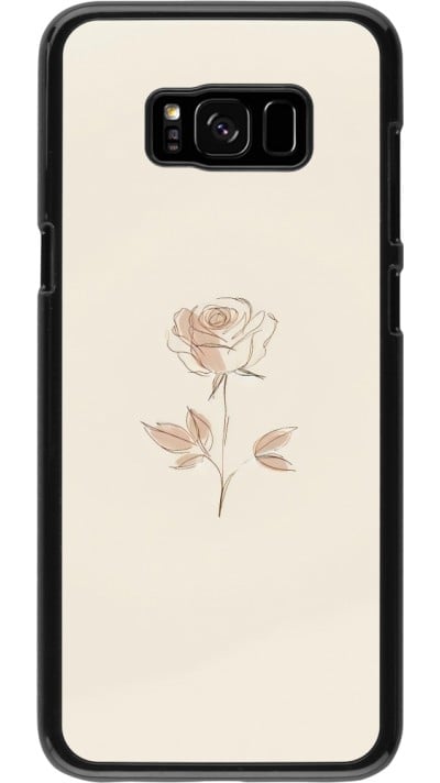 Samsung Galaxy S8+ Case Hülle - Rosa Sand Minimalistisch