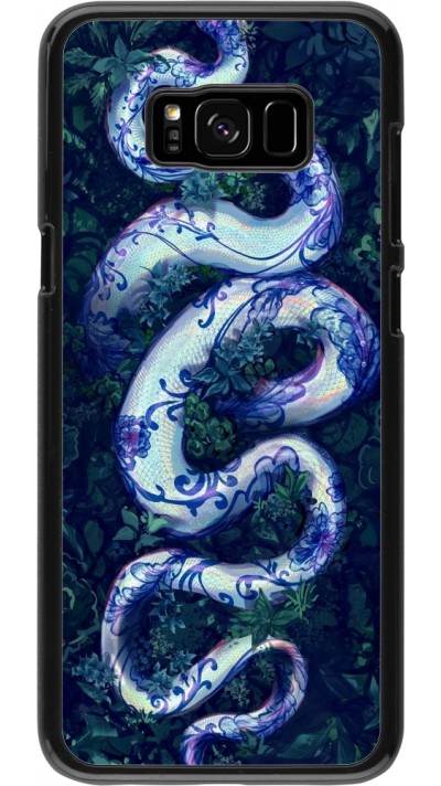 Coque Samsung Galaxy S8+ - Serpent Blue Anaconda