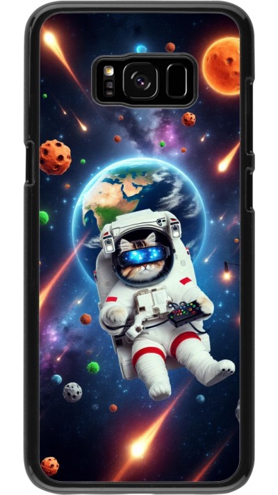 Samsung Galaxy S8+ Case Hülle - VR SpaceCat Odyssee