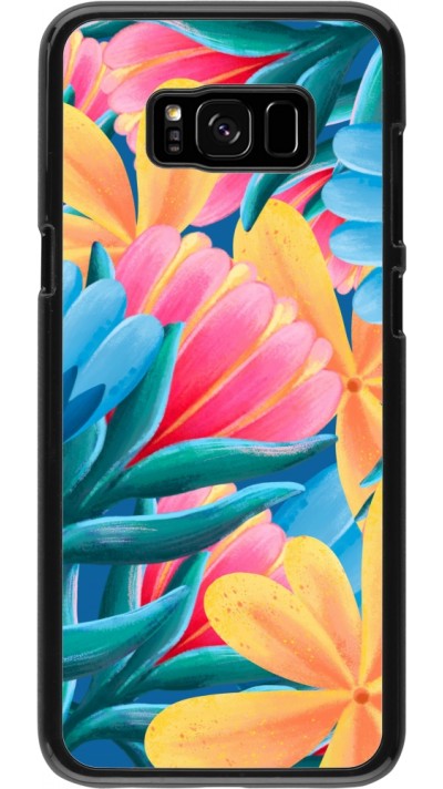 Coque Samsung Galaxy S8+ - Spring 23 colorful flowers