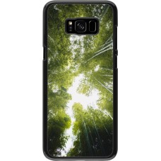 Samsung Galaxy S8+ Case Hülle - Spring 23 forest blue sky