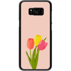 Samsung Galaxy S8+ Case Hülle - Spring 23 tulip trio