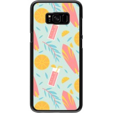 Coque Samsung Galaxy S8+ - Summer 2025 Pattern citron