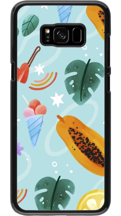 Coque Samsung Galaxy S8+ - Summer 2025 Pattern papaya