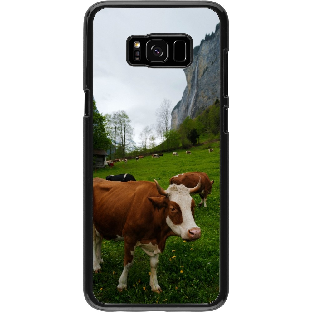 Coque Samsung Galaxy S8+ - Fête Nationale Suisse Vaches