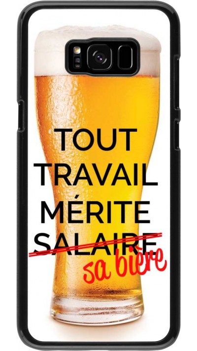 Hülle Samsung Galaxy S8+ - Tout travail mérite sa bière