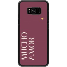 Samsung Galaxy S8+ Case Hülle - Valentine 2024 mucho amor rosado