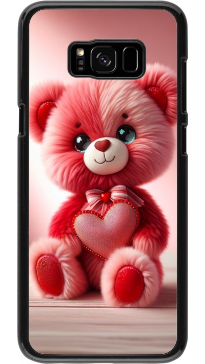 Coque Samsung Galaxy S8+ - Valentine 2024 Ourson rose