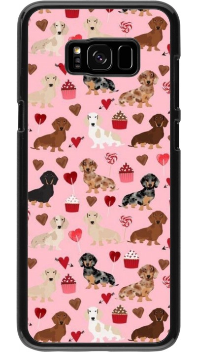 Coque Samsung Galaxy S8+ - Valentine 2024 puppy love