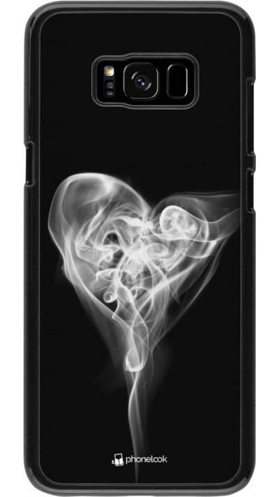 Coque Samsung Galaxy S8+ - Valentine 2022 Black Smoke