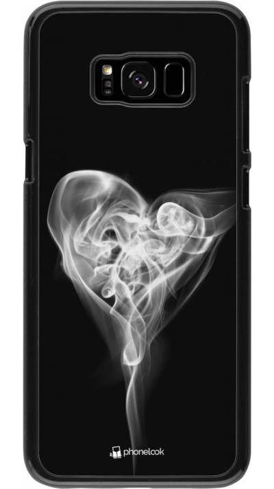 Hülle Samsung Galaxy S8+ - Valentine 2022 Black Smoke