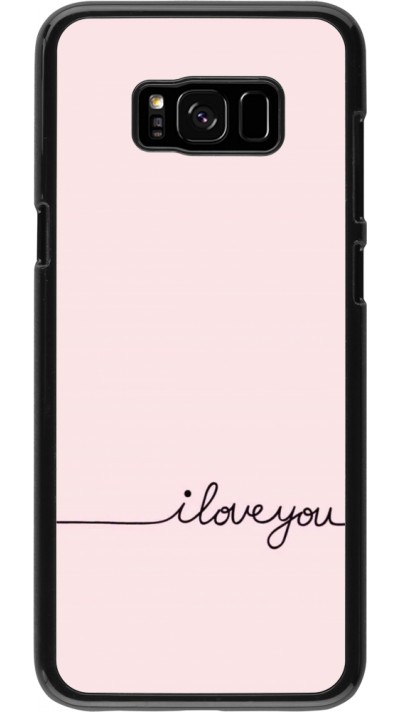 Coque Samsung Galaxy S8+ - Valentine 2023 i love you writing