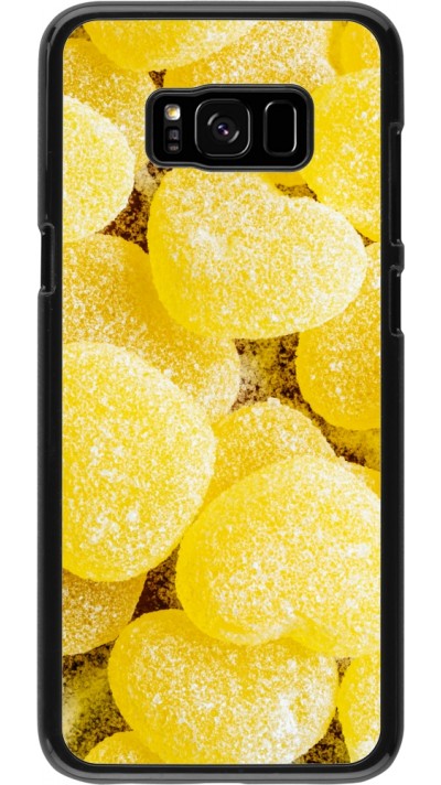 Coque Samsung Galaxy S8+ - Valentine 2023 sweet yellow hearts