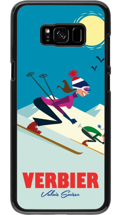 Coque Samsung Galaxy S8+ - Verbier Ski Downhill