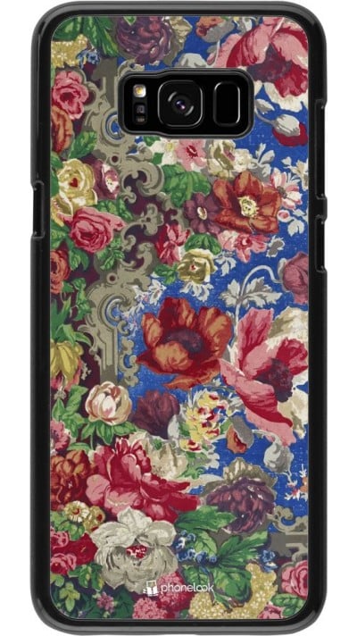 Coque Samsung Galaxy S8+ - Vintage Art Flowers