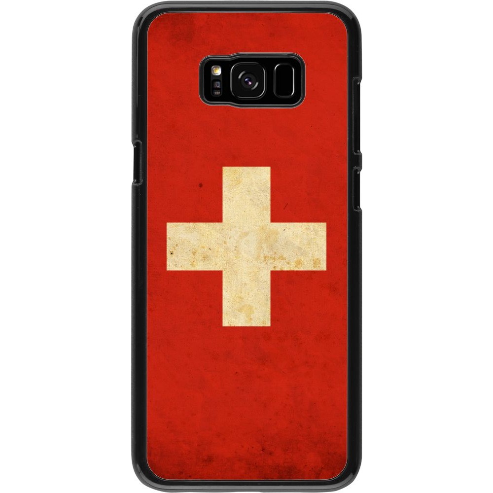 Coque Samsung Galaxy S8+ - Vintage Flag SWISS