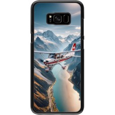 Samsung Galaxy S8+ Case Hülle - Schweizer Alpenflug