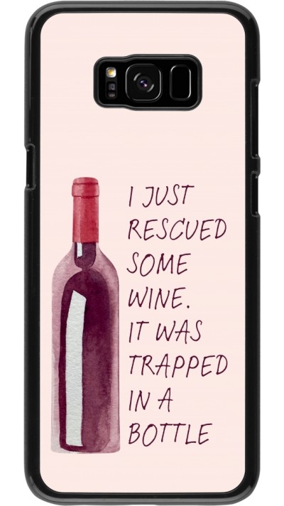 Samsung Galaxy S8+ Case Hülle - I just rescued some wine